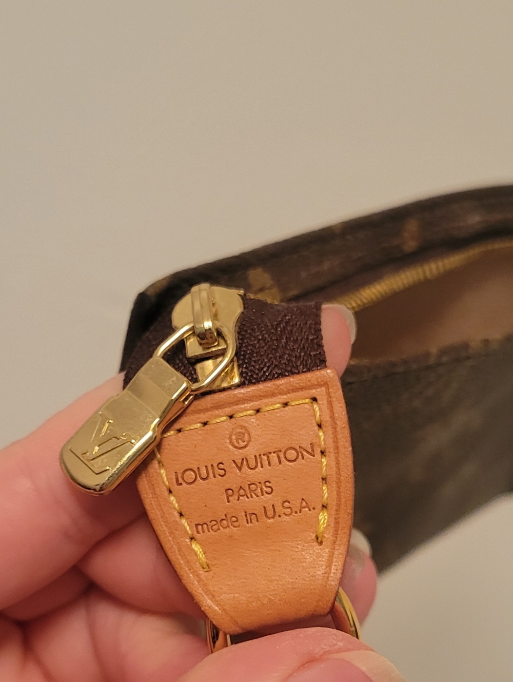 Louis Vuitton Monogram Mini Shoulder Bag in Brown and Gold - Picture 11 of 15
